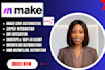 fix make com,make com automation,zapier automation