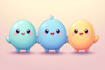 create cute kawaii cartoon character illustration
