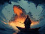 do professional concept art illustration