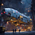 create cinematic sci fi spaceship illustrations with high detail and lighting