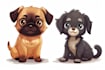 draw animals in cartoon style