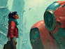 create star wars and sci fi illustration