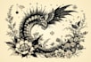 making a japanese style tattoo art