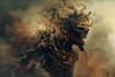 create dark art illustration