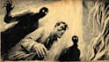 create a vintage horror comics artwork