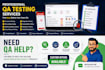 do manual and functional testing for your app