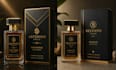 design custom luxury perfume label, logo and box packaging