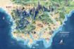 create detailed fantasy and game world maps