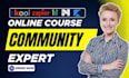 skool community setup skool online course community skool course content manager