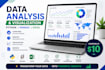 do data analysis and visualization using python, pandas and excel