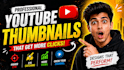 design eye catching you tube thumbnails for high CTR