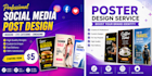 design modern social media graphics