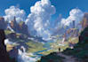 illustrate cityscape, architecture, landscape for you