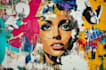 create a unique street pop art collage