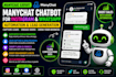 create manychat chatbot for instagram whatsapp automation, lead generation