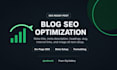 publish and optimize blog posts on wordpress