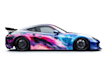 draw car wrap, van wrap design vehicle wrap