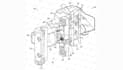 create technical patent drawings with exploded views and detailed components