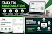 do tally tdl customization, invoice design and automation