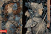 do a medieval woodcut gothic etching illustration