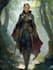 make a fantasy character ilustration