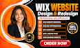 wix website design wix studio website fix wix website redesign wix development
