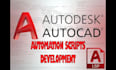 create custom autocad lisp scripts and cad automation tools