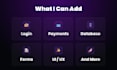 add features to your vibe coded or ai generated website