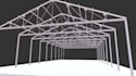 provide roofing plan, truss layout, framing plan and structural steel design