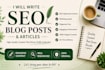 write SEO friendly urdu blog posts and articles