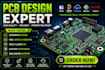do pcb design, schematics, routing hardware  design kicad, altium, orcad gerber