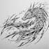 professional tribal tattoo design illustration