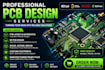 do pcb design, rf pcb, schematics, layout, kicad, altium, orcad footprint gerber