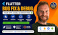 do flutter bug fix and debug your app, german mobile app development in flutter