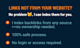 do backlinks indexing, permanently on google