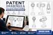create uspto patent drawings and illustration