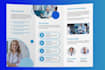 design bifold trifold design brochure design