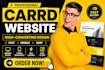 design carrd website, carrd landing page, business carrd co website design