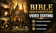 create cinematic ai documentary bible video