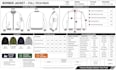 design bomber jacket tech pack cad flat sketch for manufacturing
