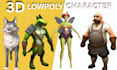 create retro ps1 n64 low poly 3d character model game ready asset blender
