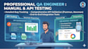 perform API testing using postman and manual web testing
