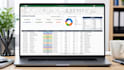 create a professional excel invoice and expense tracker