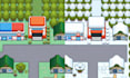 create custom pixel art tileset game assets sprite sheet rpg game map background