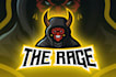 do modern custom hellowen, evil logo design