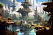 do amazing fantasy landscape