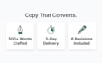 write persuasive copy that increases sales and conversions