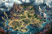 do fantasy map design