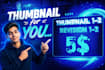 create viral youtube thumbnail in 2 hours