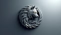 do unique modern low wolf head 3d logo design 1 day